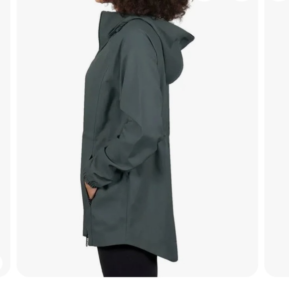 Kirkland Signature Dark Grey Ladies Anorak Jacket With Hood - Picture 8 of 10